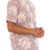 Heathered Floral T-Shirt – Round Neck Tee in Navy or Pink