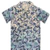 Men’s Paisley Button-Down Shirt – Multi-Color