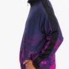 Camo Ombre Track Jacket for Men – Full-Zip, Blue or Purple