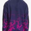 Camo Ombre Track Jacket for Men – Full-Zip, Blue or Purple