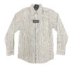 Michael Brandon Long Sleeve Striped Shirt – 100% Cotton