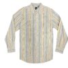 Michael Brandon Long Sleeve Striped Shirt – 100% Cotton