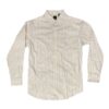 Michael Brandon Long Sleeve Striped Shirt – 100% Cotton