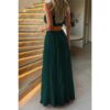 Sleeveless Tank Top & Flowing Maxi Skirt Set
