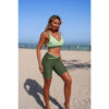 Colorblock Sleeveless Two-Piece Yoga Set for Workouts