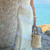 Off-Shoulder Lace Bodycon Maxi Dress