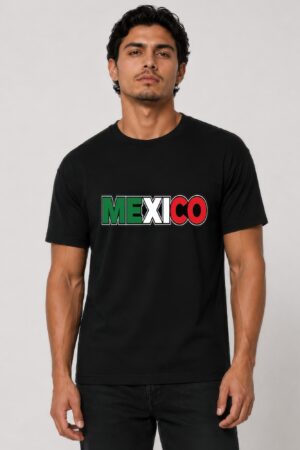 Men's Mexico Print Ring-Spun Cotton T-Shirt