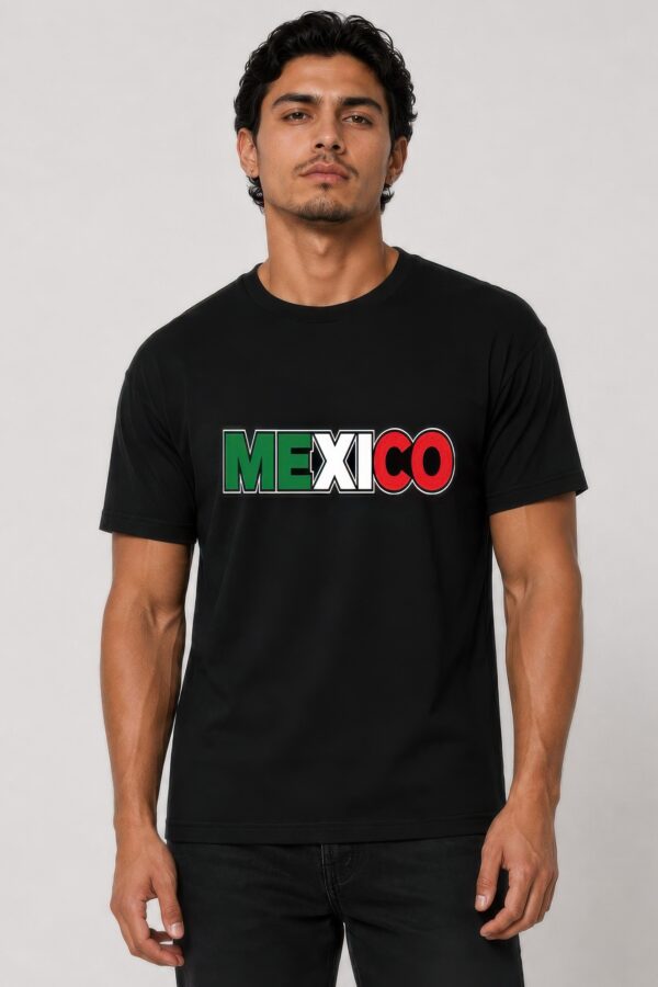 Men's Mexico Print Ring-Spun Cotton T-Shirt