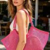 Mesh Tote Bag - Removable Liner