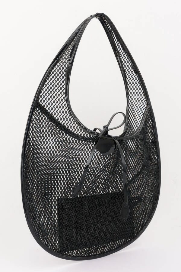 Lightweight Mesh Tote with Detachable Pouch
