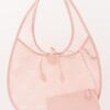 Lightweight Mesh Tote with Detachable Pouch