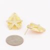 Starfish & Shell Stud Earrings - Layered Coastal Design