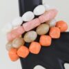 Multi Marble Stone Beaded Bracelet - Layered Look