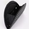 Half-Moon Rhinestone Party Clutch