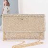 Rhinestone Envelope Clutch - Sparkle Evening Bag