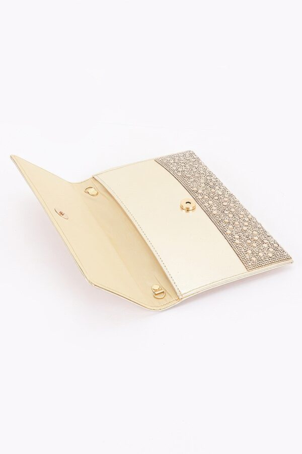 Rhinestone Envelope Clutch - Sparkle Evening Bag