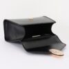 Structured Vegan Leather Top-Handle Flap Bag - Oval Accent