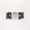 Plus-Size Vintage Disc Belt - Wide Elastic