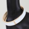 Polka-Dot Enamel Cuff Bracelet