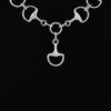Beaded Heart Necklace - Mariner Chain, 16-inch