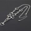 Beaded Heart Necklace - Mariner Chain, 16-inch