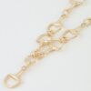 Beaded Heart Necklace - Mariner Chain, 16-inch