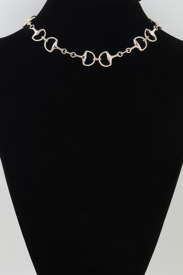 Toggle Chain Choker Necklace - Polished Gold-Tone
