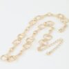 Toggle Chain Choker Necklace - Polished Gold-Tone