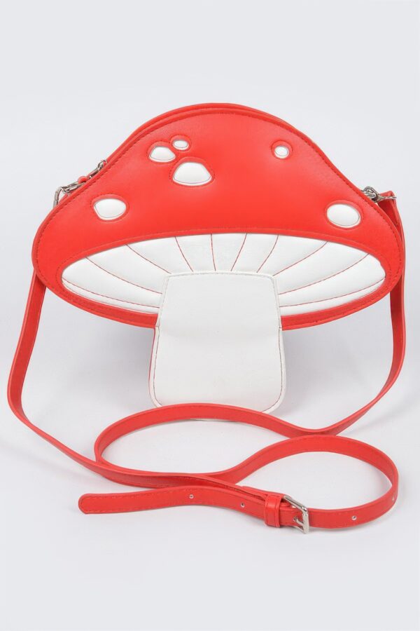 Mushroom Clutch with Sculpted Silhouette
