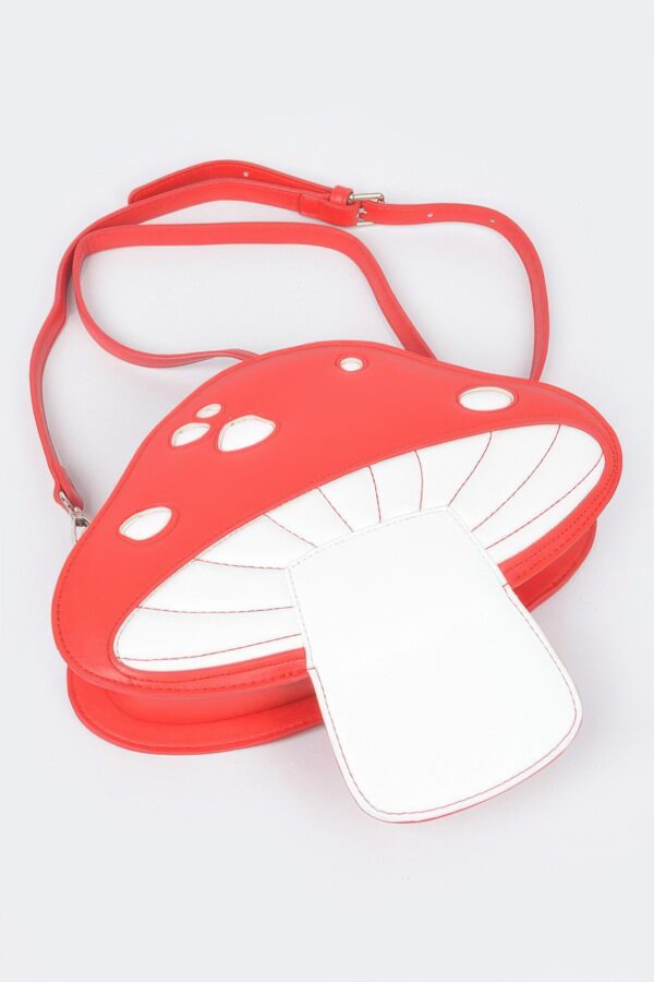 Mushroom Clutch with Sculpted Silhouette