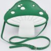 Mushroom Clutch with Sculpted Silhouette