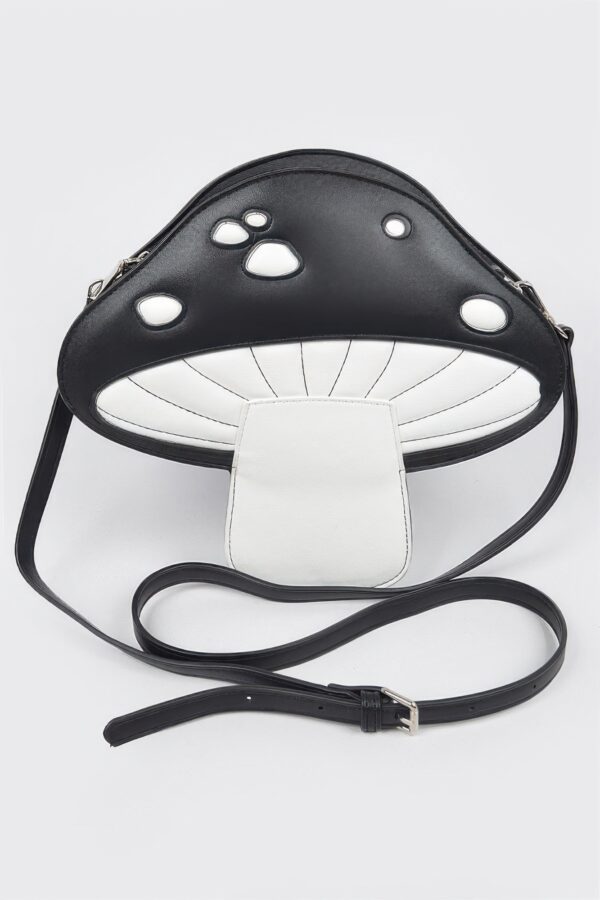Mushroom Clutch with Sculpted Silhouette