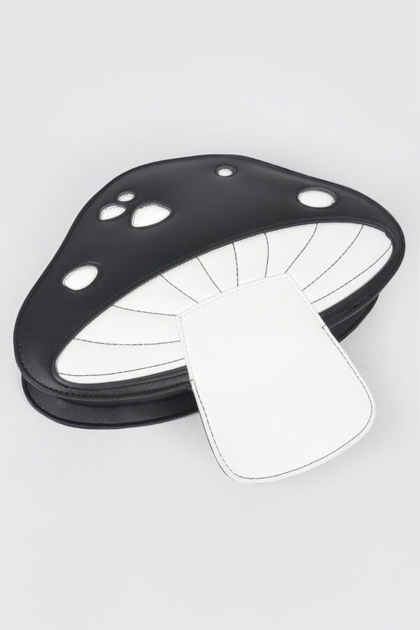 Mushroom Clutch with Sculpted Silhouette