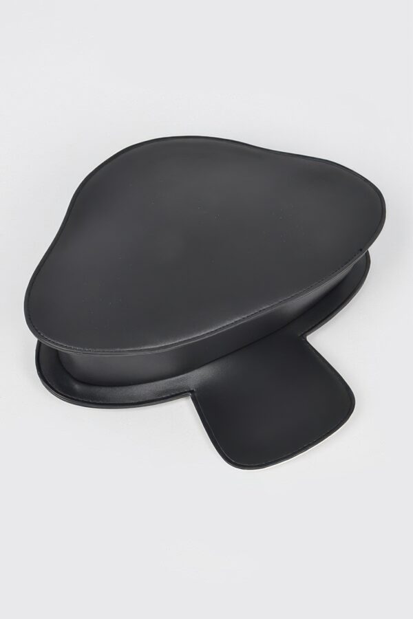 Mushroom Clutch with Sculpted Silhouette