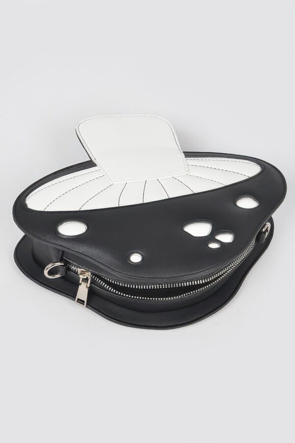 Mushroom Clutch with Sculpted Silhouette