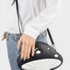 Mushroom Clutch with Sculpted Silhouette
