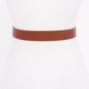 Polyurethane Belt with Metal Buckle - Sleek Finish