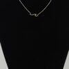 Wave Pendant Necklace - Gold-Tone Minimalist