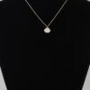 Seashell Pendant Necklace - Polished Ridged Shell
