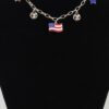 America Soccer Star Chain Necklace - Gold-Tone