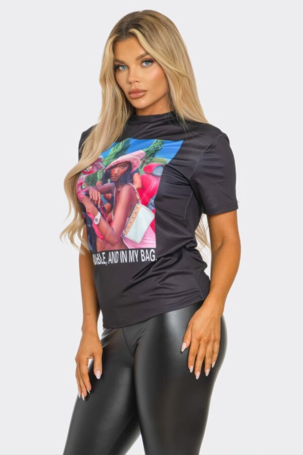 In My Bible Graphic Tee - Crewneck Statement Print