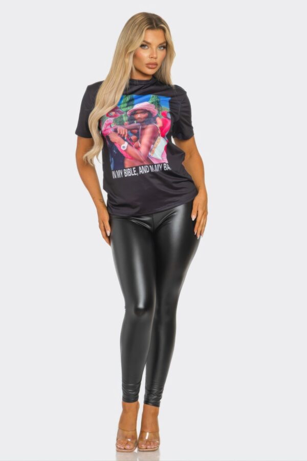In My Bible Graphic Tee - Crewneck Statement Print