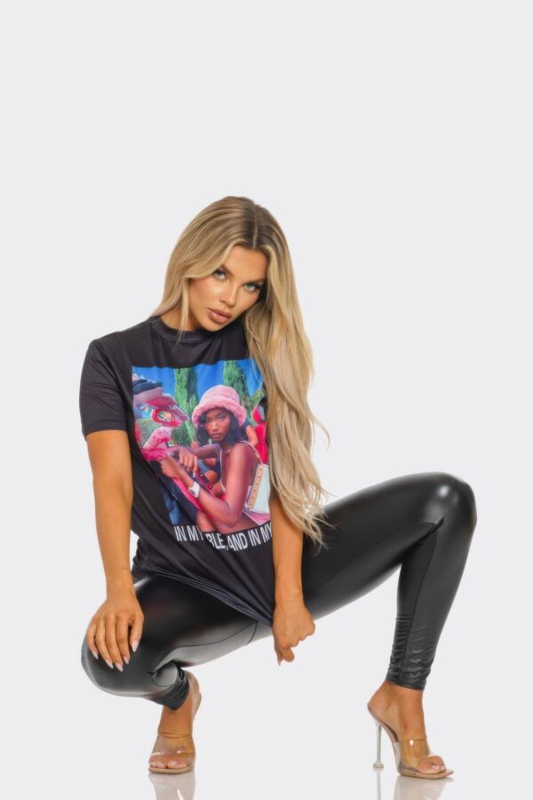 In My Bible Graphic Tee - Crewneck Statement Print