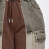 Love Is Dedication Color Block Pants - Ruched Waist