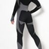Colorblock Zip-Front Activewear Set