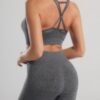 Seamless Yoga Top - Racerback Active Tank