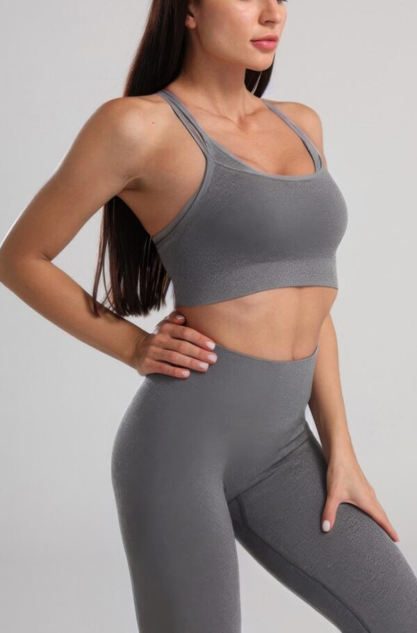 Seamless Yoga Top - Racerback Active Tank