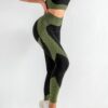 Seamless High-Waist Skinny Yoga Leggings