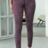 Leopard Print High-Waist Active Leggings
