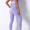 Seamless Yoga Set - High-Waist Two-Piece